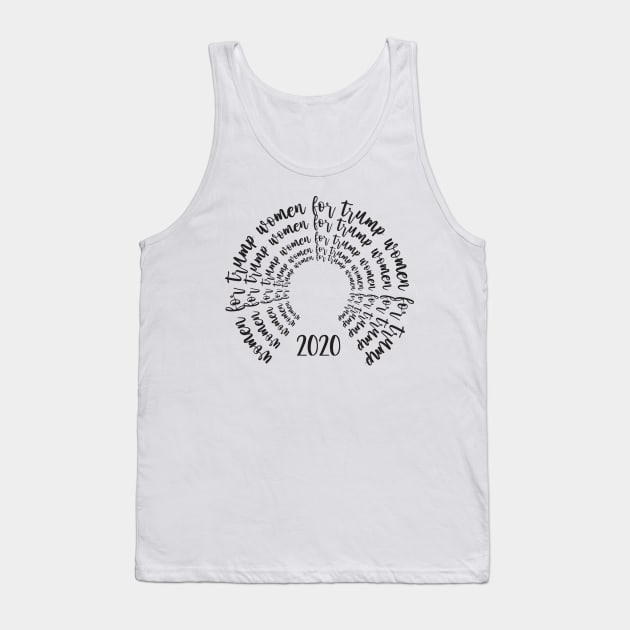 Women For Trump 2020 Tank Top by SAM DLS